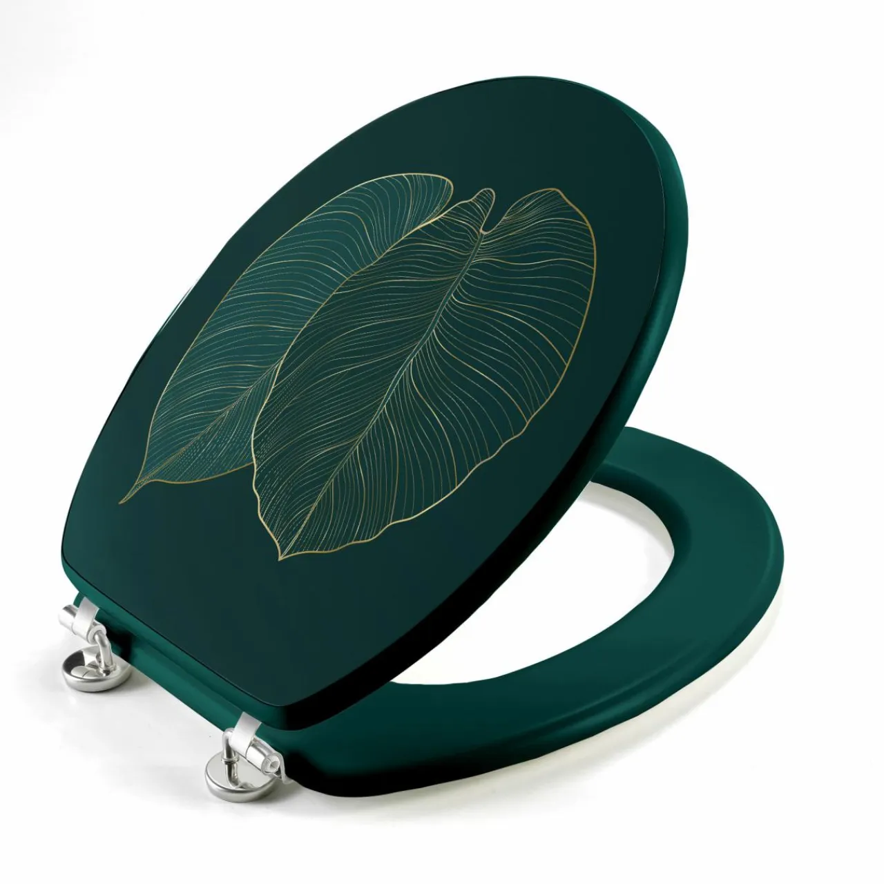 douceur d'intu017drieur Abattant WC bois (37 x 46 cm) Jade Vert Clearance