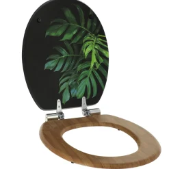 TENDANCE Abattant WC frein de chute 18 pouces MDF Green Addict Vert Best