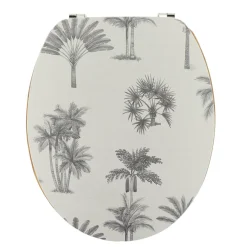 TENDANCE Abattant WC 18 pouces MDF Arizona Dream Gris Discount