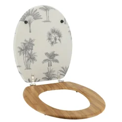TENDANCE Abattant WC 18 pouces MDF Arizona Dream Gris Discount