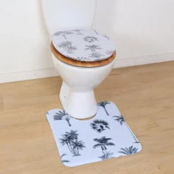 TENDANCE Abattant WC 18 pouces MDF Arizona Dream Gris Discount