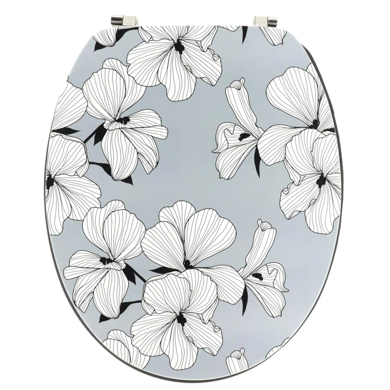 TENDANCE Abattant WC 18 pouces MDF Ecrin Gris Online