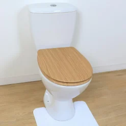 TENDANCE Abattant WC 18 pouces MDF Façon Chêne Beige Sale