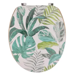 TENDANCE Abattant WC 18 pouces MDF Jardin d'hiver Vert Best