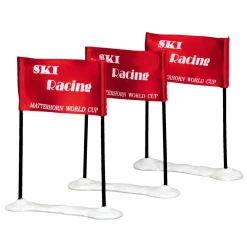 LEMAX Accessoire (H9 cm) Drapeaux de course de ski Racing Net Discount