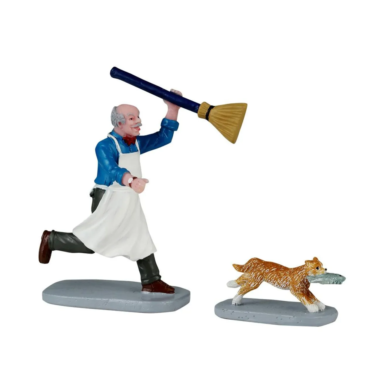LEMAX Accessoire (H7,6 cm) Le chat Voleur de poisson Sale
