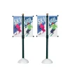 LEMAX Accessoire (H10 cm) Lot de 2 poteaux avec bannières Ski Vail Sale