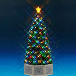 LEMAX Accessoire lumineux et musical (H39 cm) Sapin de Noël Bluetooth Hot