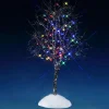 LEMAX Accessoire lumineux (H24 cm) Arbre Noyer Multicolore Discount