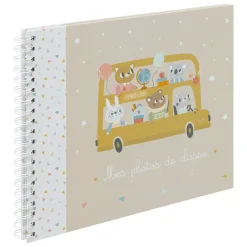 ATMOSPHERA Album photos de classe 15 photos (H32,5 cm) School Multicolore New