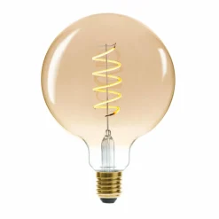 ATMOSPHERA Ampoule lumineuse Glode torsadé Ambre Hot