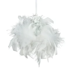 Feeric Lights & Christmas Ange à suspendre (H5,5 cm) Couronne Blanc Online