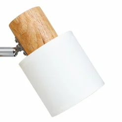 OSTARIA Applique murale bois (H14,5 cm) Tissu he Blanc Online