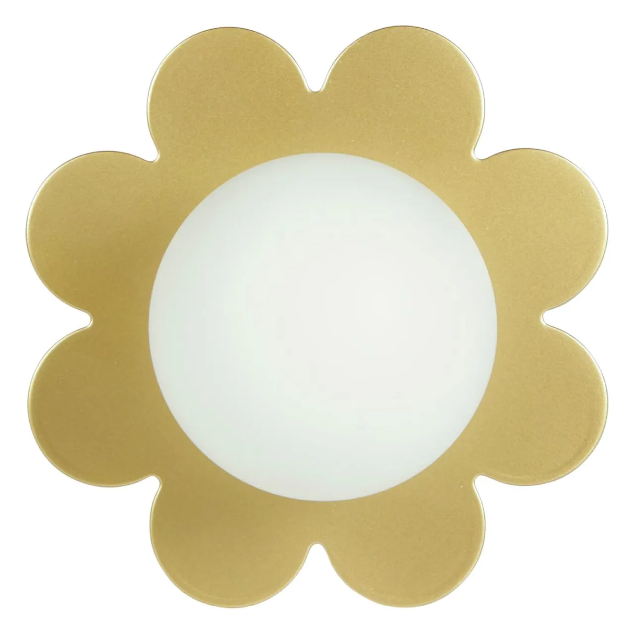 OSTARIA Applique murale métal (D15 cm) Nacre Dée Or Hot