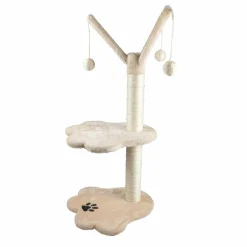 LOVE STORY Arbre à chat avec jouet Ecru New