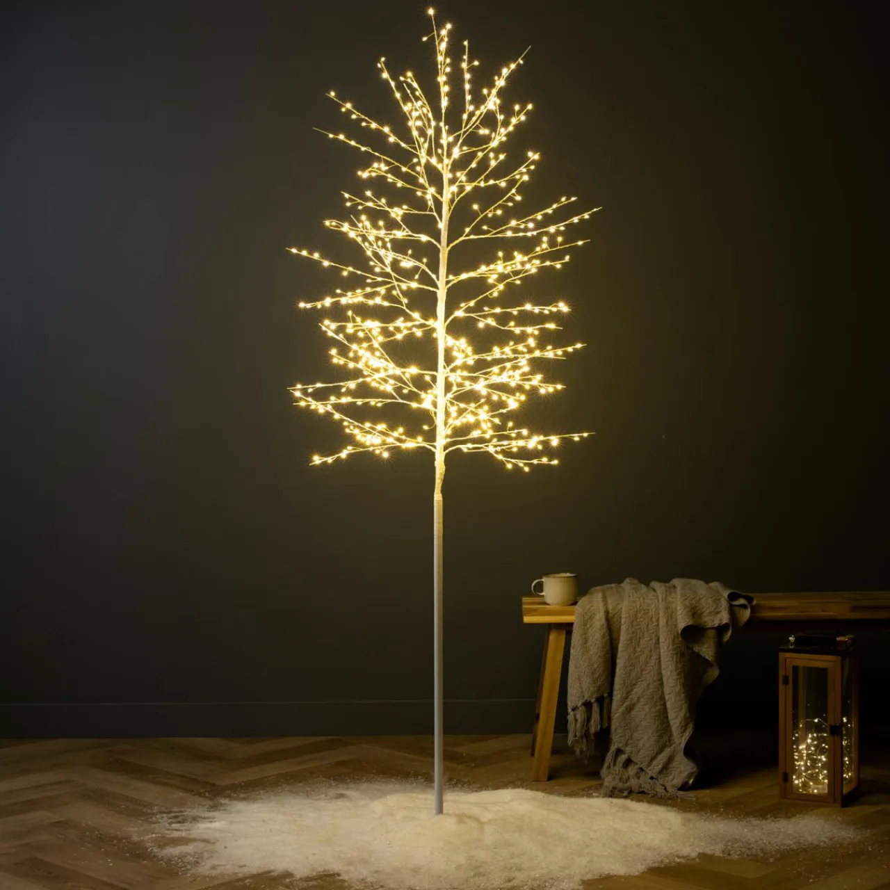 KAEMINGK Arbre lumineux 720 LED (180 cm) Peuplier Phellis Blanc chaud New