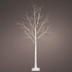 KAEMINGK Arbre lumineux 600 LED (H180 cm) Bouleau Lucidum Blanc chaud Hot