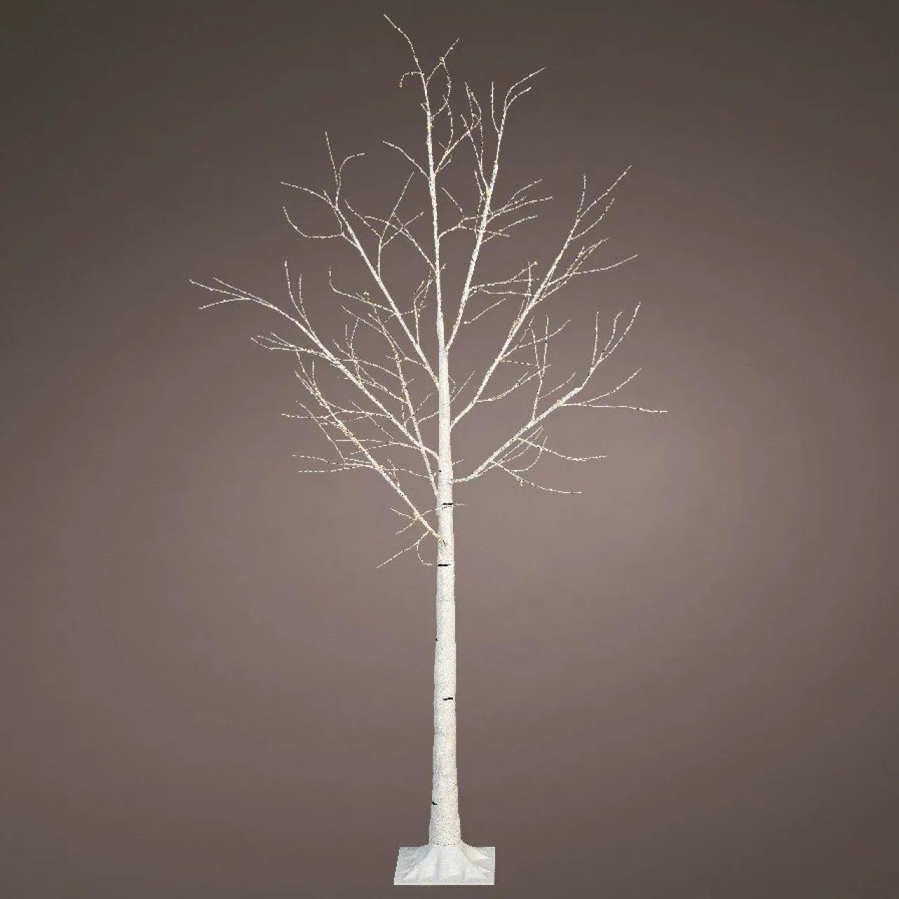 KAEMINGK Arbre lumineux 600 LED (H180 cm) Bouleau Lucidum Blanc chaud Hot