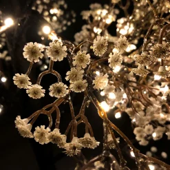 EMINZA Arbre lumineux 126 LED (H150 cm) Cerisier en fleurs Blanc chaud Outlet