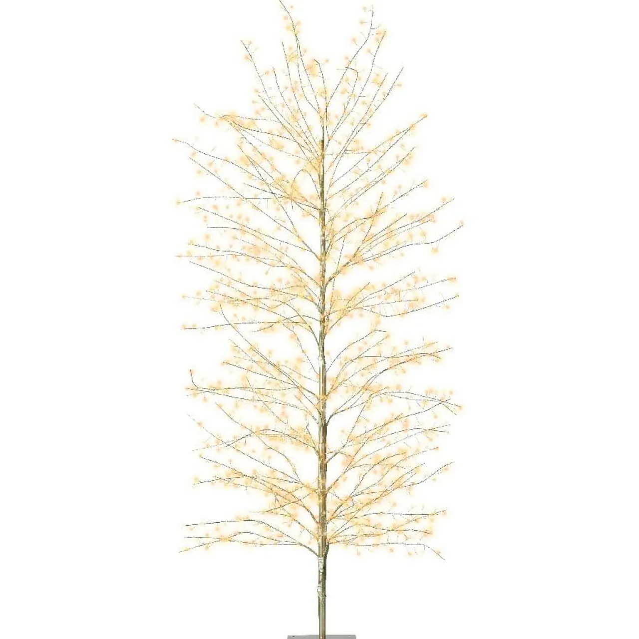 KAEMINGK Arbre lumineux 1755 LED (H180 cm) Christmas Luxe et blanc chaud Or Best