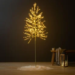 KAEMINGK Arbre lumineux 720 LED (H180 cm) Holly Platane et chaud Blanc Discount