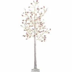 EMINZA Arbre lumineux 600 LED (H210 cm) Peuplier Elissa Blanc chaud Sale