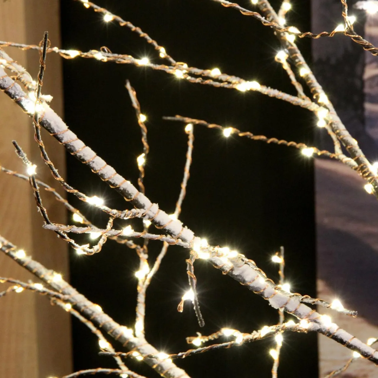 KAEMINGK Arbre lumineux 300 Micro LED (H100 cm) Bouleau Cayden Blanc chaud Online