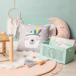 Atmosphera createur d'interieur for kids Attrape-rêves mural (L60 cm) Dentelle Blanc