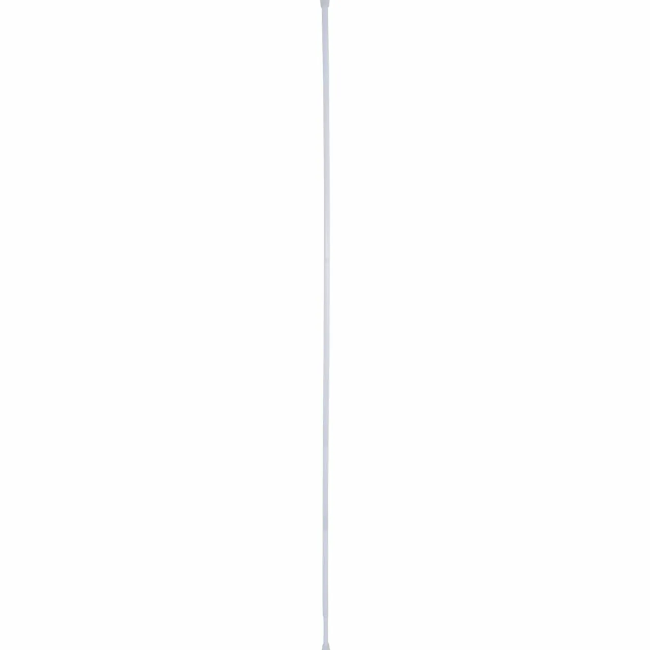 TENDANCE Barre de rideau de douche autobloquante (de 105 à 250 cm) Blanc Outlet