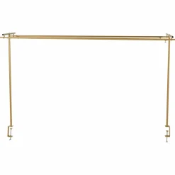 KOOPMAN Barre de table réglable double (L142 à 240 cm) pour Décation Or Discount
