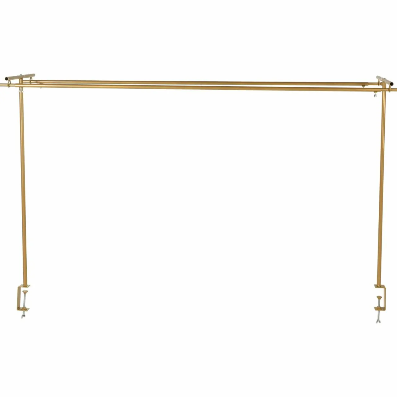 KOOPMAN Barre de table réglable double (L142 à 240 cm) pour Décation Or Discount