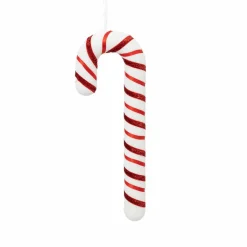 Feeric Lights & Christmas Baton de sucre d'orge à suspendre (H33 cm) Géant Rouge Sale