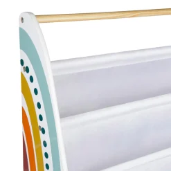 OSTARIA Bibliothèque enfant bois (60 x 62 cm) Leno Multicolore