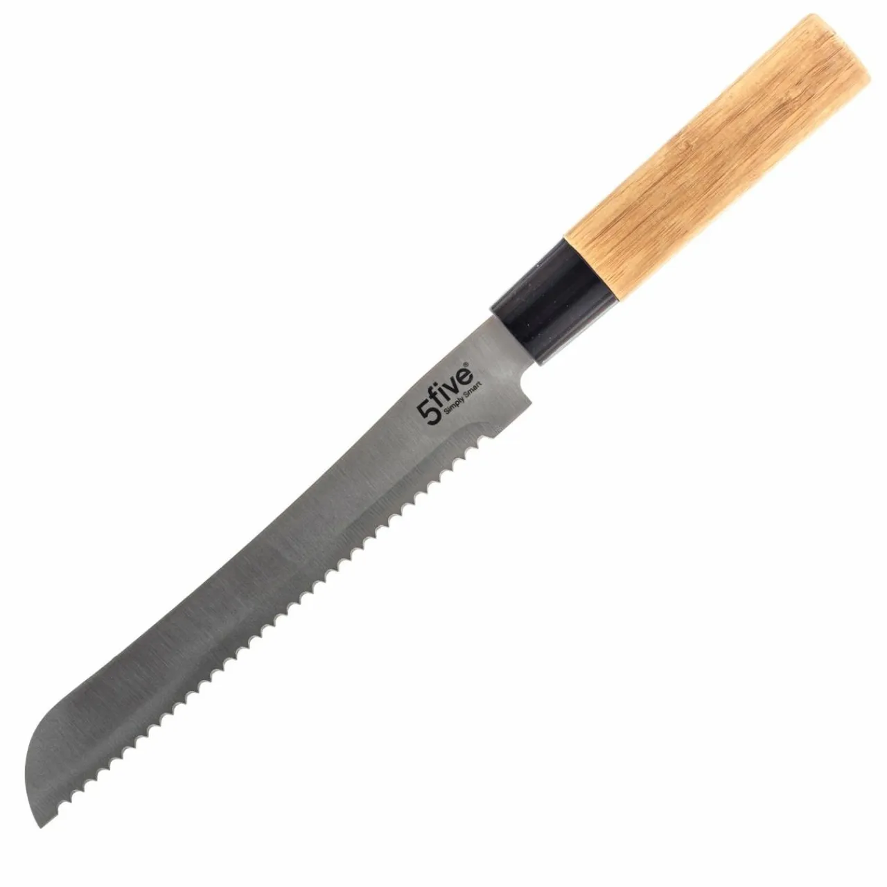 5 Five Simply Smart Bloc de 5 couteaux bambou Naturel Sale