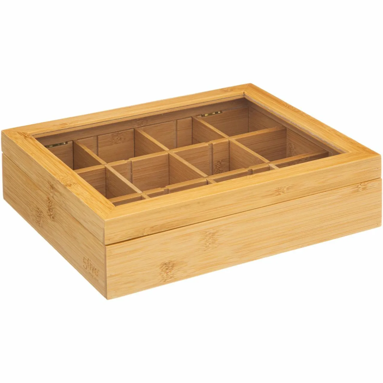 5 Five Simply Smart Boite de 12 compartiments amovibles (23 x 28 cm) Bambou Siao Naturel Online
