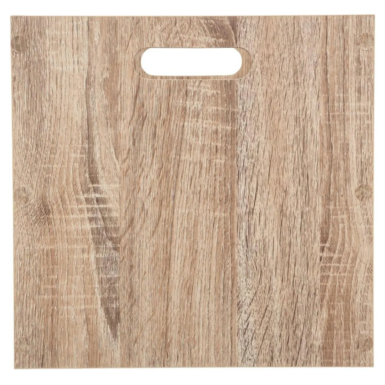 ATMOSPHERA Boite de rangement (31 x 31 x 31 cm) Mano bois Naturel Clearance