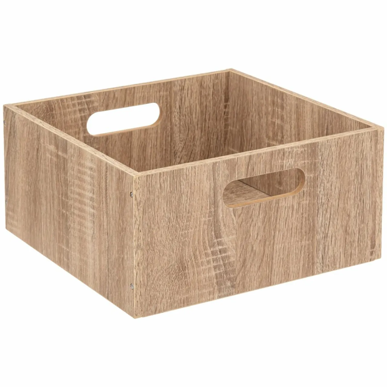 5 Five Simply Smart Boite de rangement (31 x 31 x 15 cm) Mano bois Naturel Discount