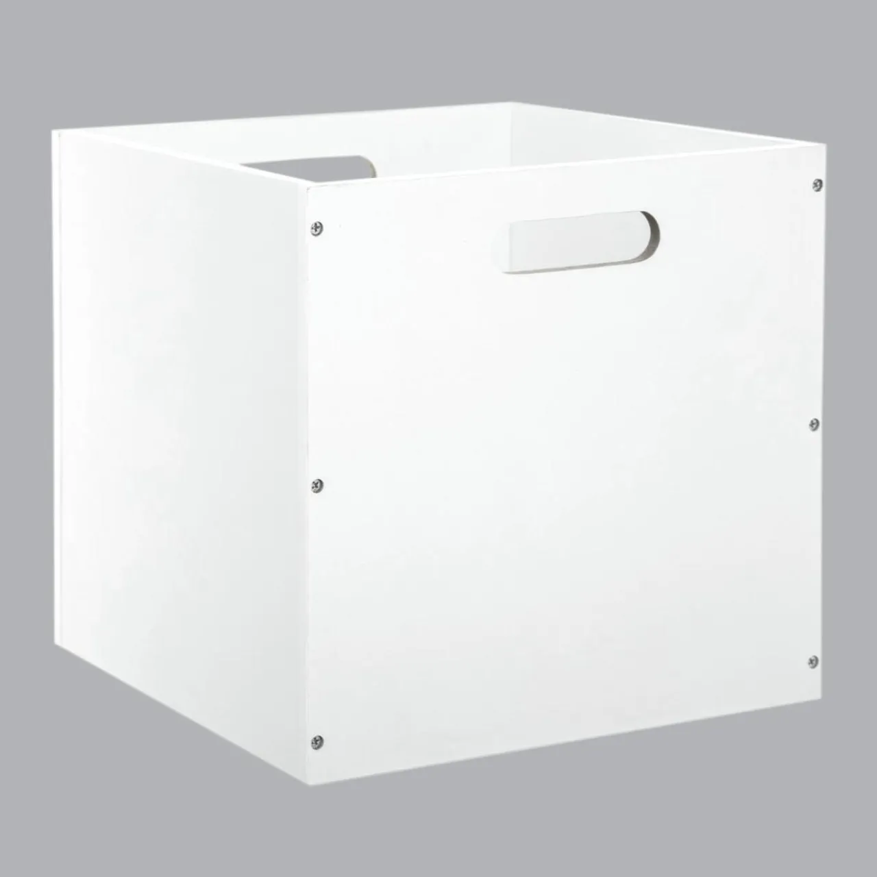 ATMOSPHERA Boite de rangement (31 x 31 x 31 cm) Mano he Blanc Outlet