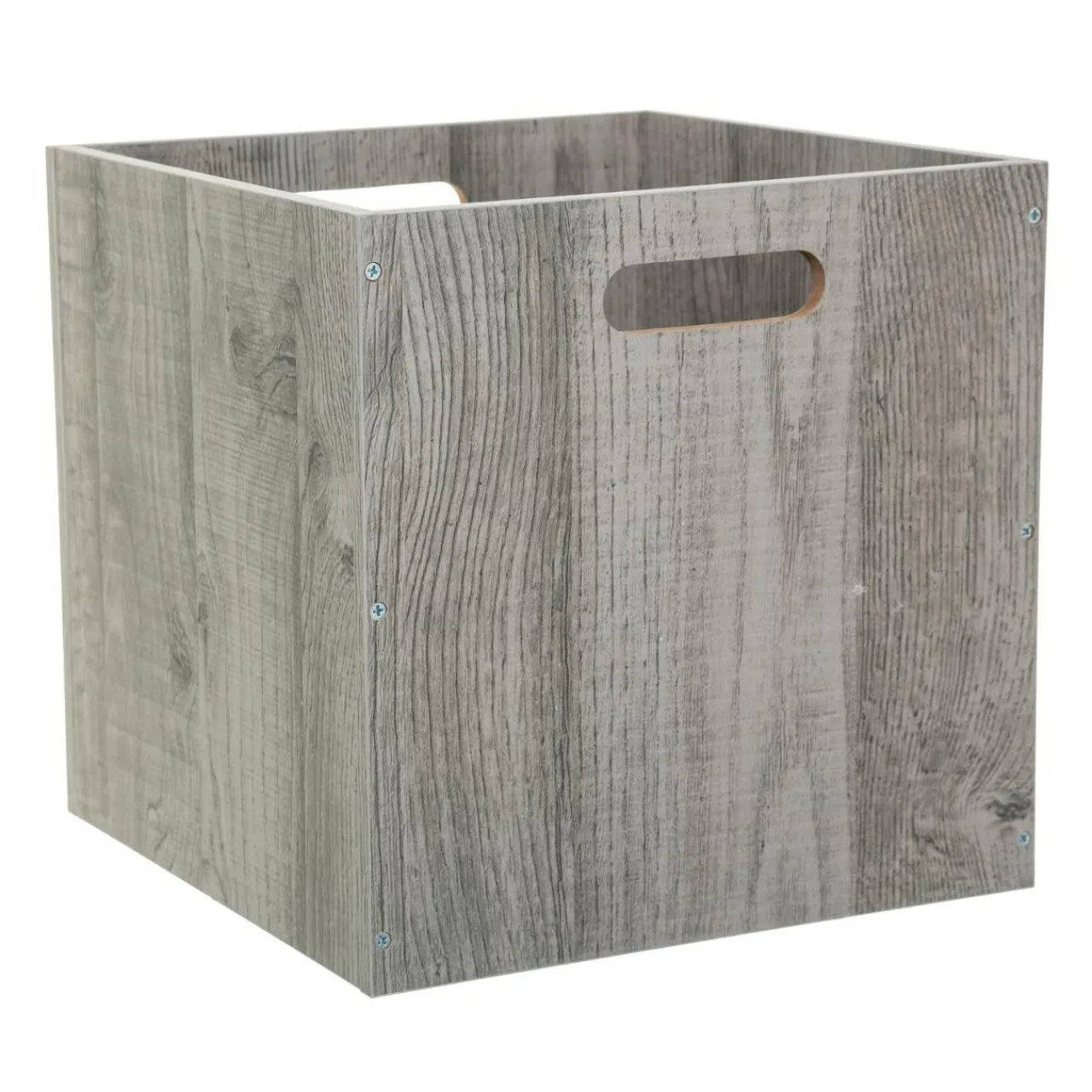 ATMOSPHERA Boite de rangement (31 x 31 x 31 cm) Mano e Gris Clearance
