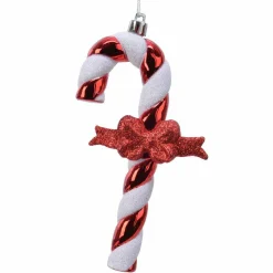 KAEMINGK Bonbon à suspendre (H13 cm) Sucre d'orge Noeud Rouge New