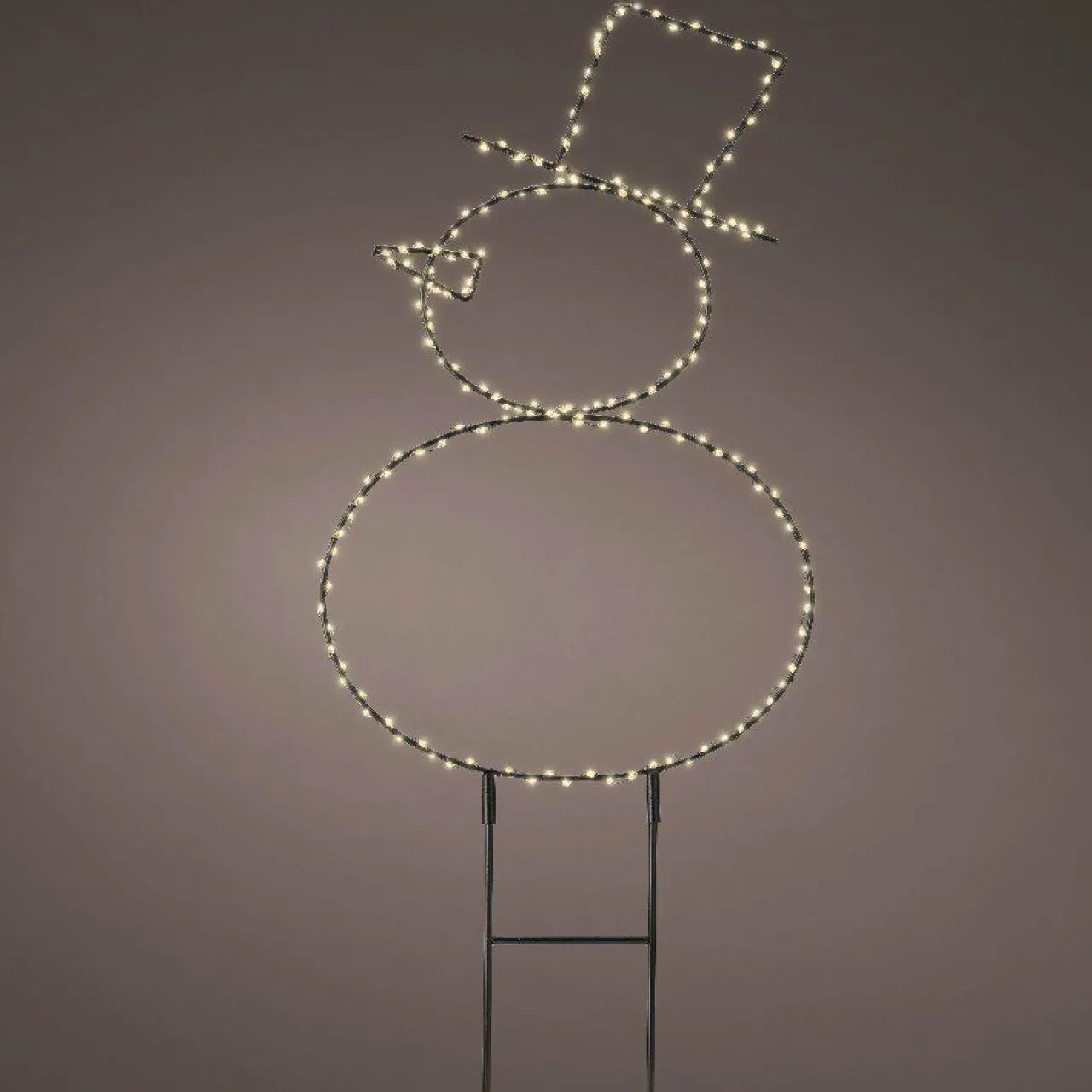 KAEMINGK Bonhomme de neige lumineux 180 LED (H47 cm) Blanc chaud Online