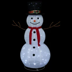 FEERIC LIGHTS Bonhomme de neige lumineux 100 LED (H120 cm) Stan Blanc froid Online
