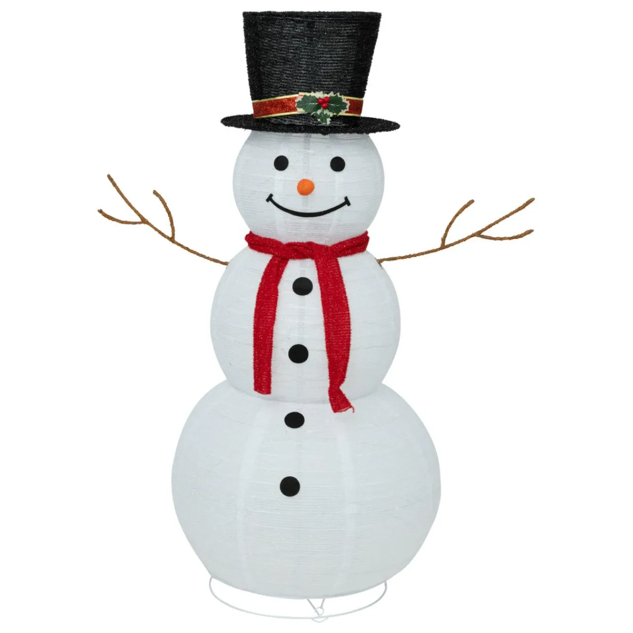 FEERIC LIGHTS Bonhomme de neige lumineux 100 LED (H120 cm) Stan Blanc froid Online