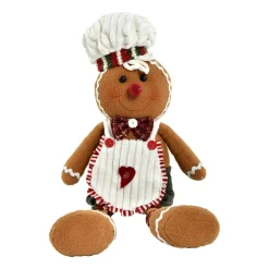 CHRISTMAS DREAM Bonhomme pain d'épices (H28 cm) Manala Cuisinier jambes souples Marron Best