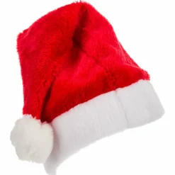 Feeric Lights & Christmas Bonnet de Père Noël pour adulte Rouge Sale