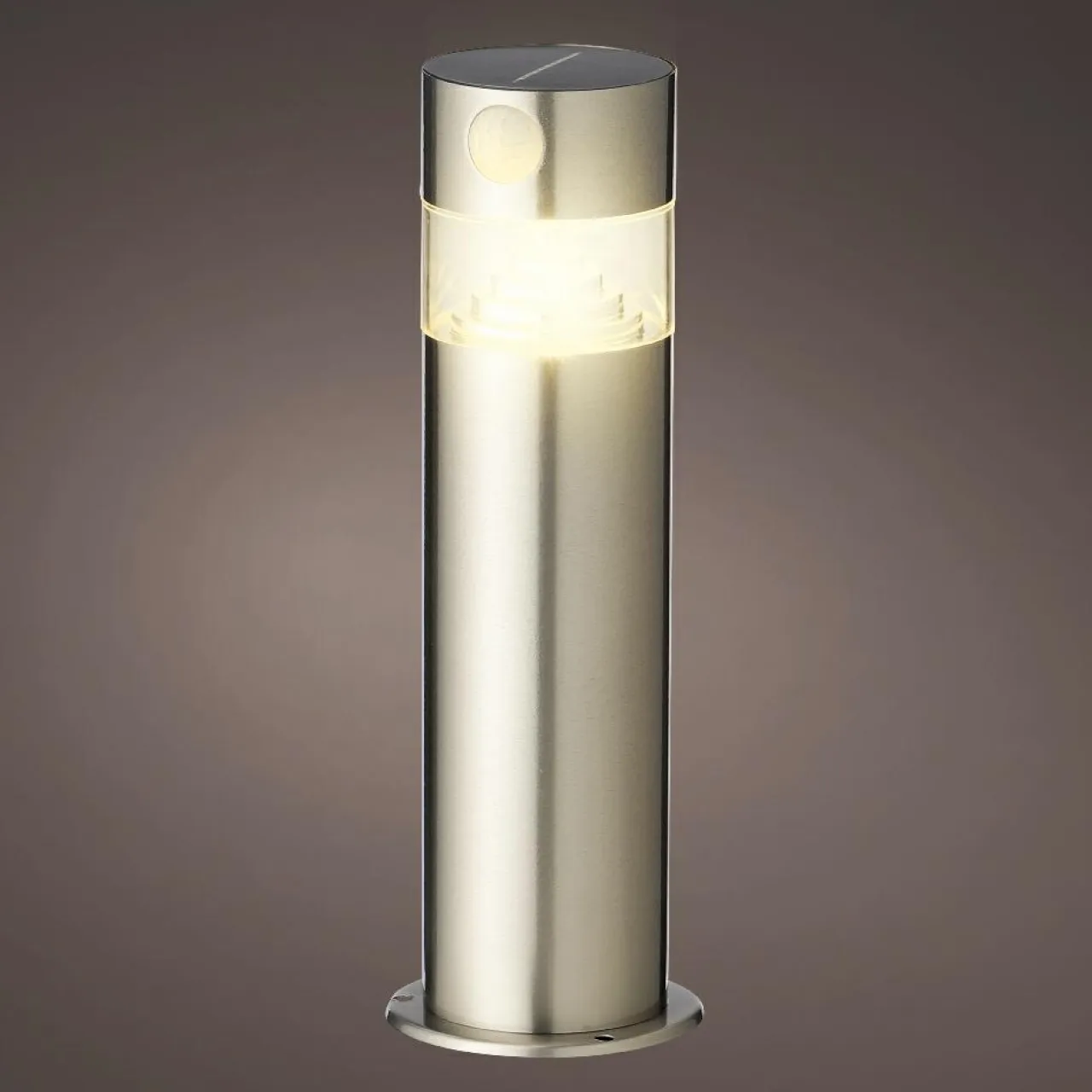 #N/A Borne de jardin solaire 150 lumens (H30 cm) Premium Argent Gris Discount