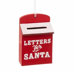 Feeric Lights & Christmas Boîte aux lettres du Père Noël (H9 cm) Rouge Online