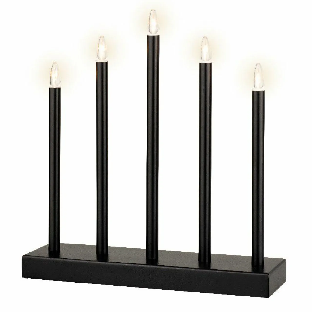 KAEMINGK Bougeoir lumineux à piles 5 LED (H40 cm) Christmas Blanc chaud Best