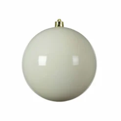 KAEMINGK Boule de Noël (D140 mm) Alpine Blanc laine New