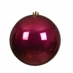 KAEMINGK Boule de Noël (D200 mm) Alpine Bordeaux Clearance